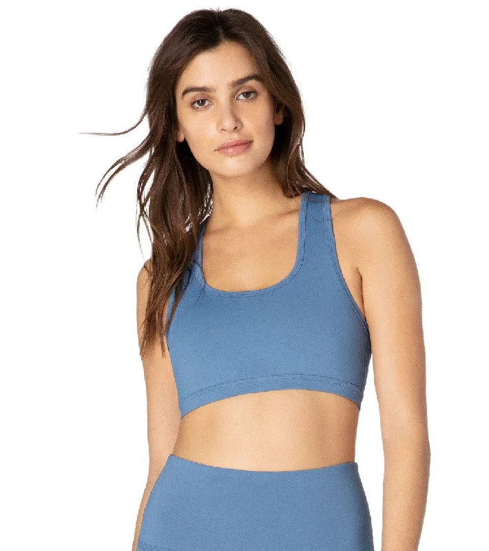 Beyond Yoga Sportflex Work It Out Yoga Sports Bra Victory Blue