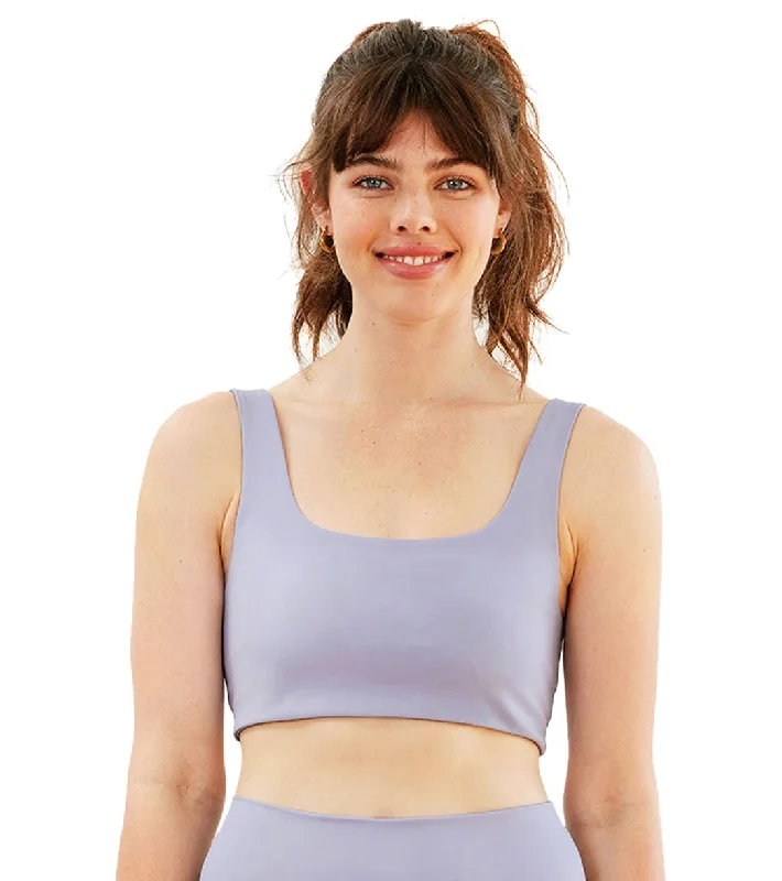 Cream Yoga Paris Bra Top Lavender