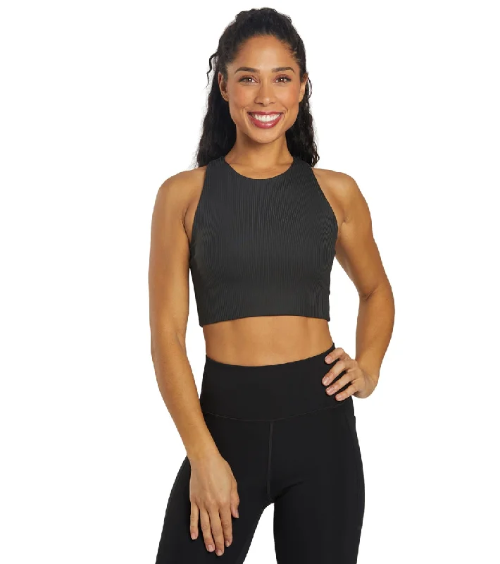 Girlfriend Collective RIB Dylan Bra Black