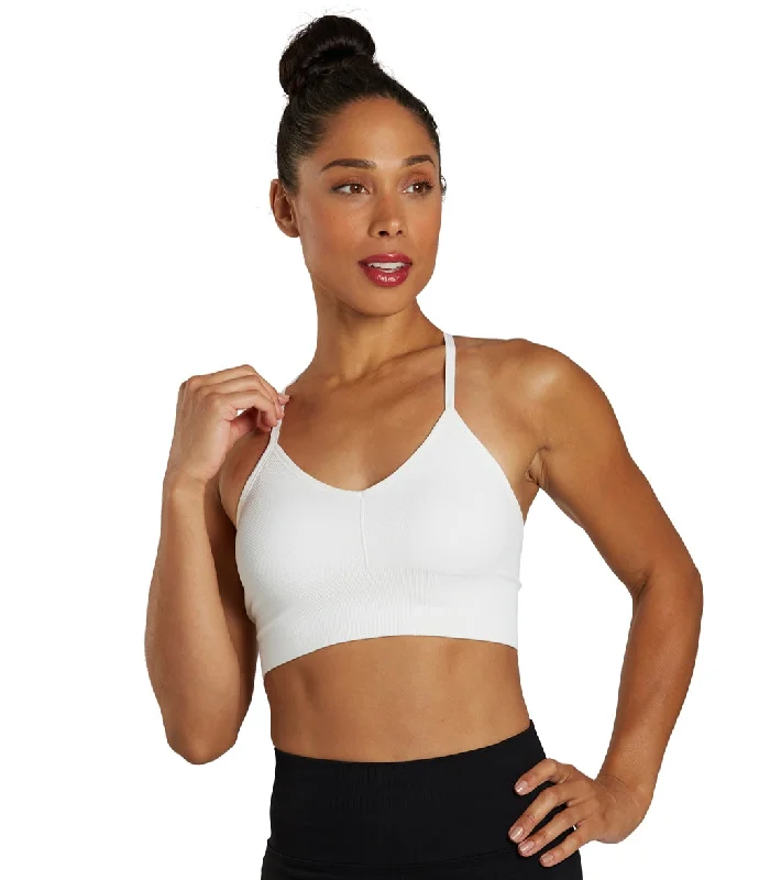 NUX One By One Sports Bra White