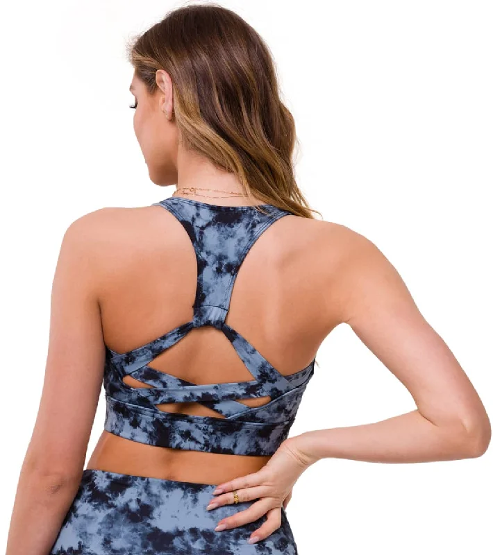 Onzie Warrior Yoga Sports Bra Moonstone Acid Wash