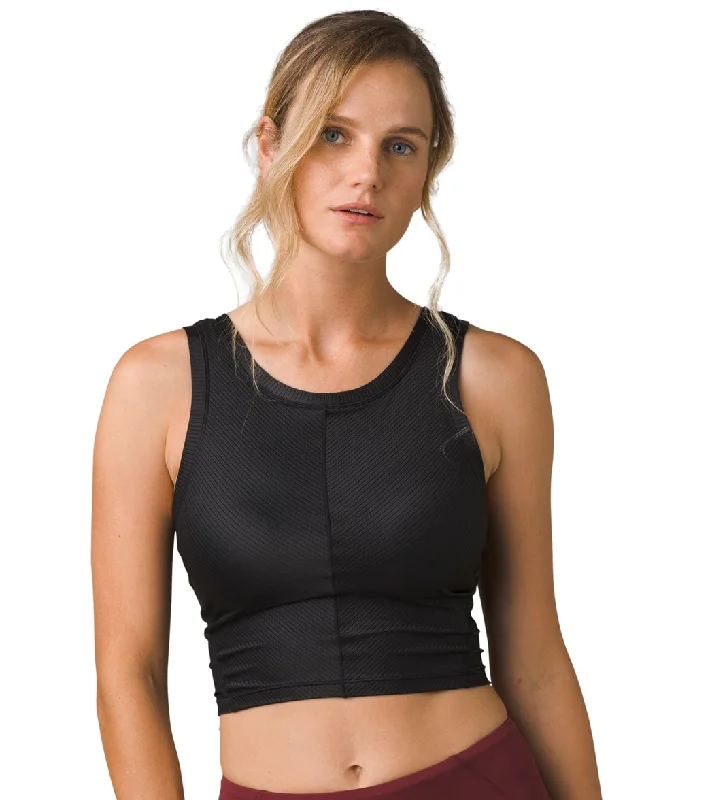 prAna Elda Yoga Sports Bra Black