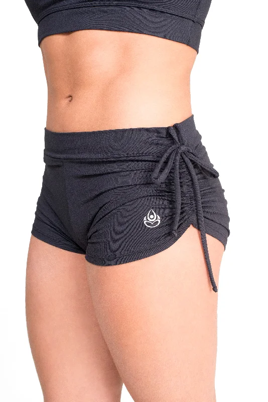 Side String Shorts, Black, Cool Form Light